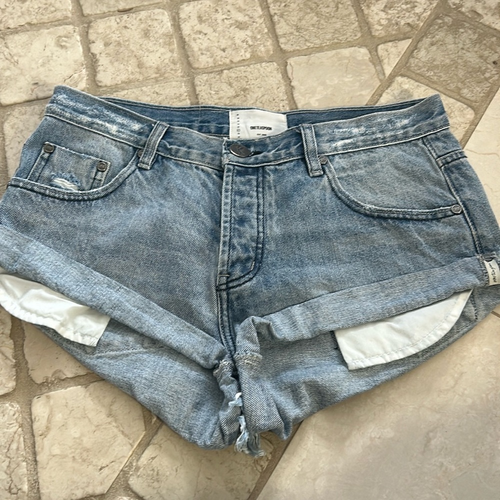 One teaspoon cutoffs